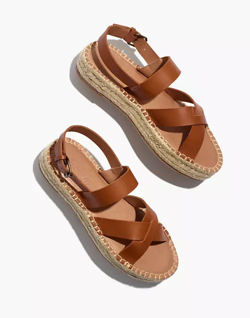 The Julie Espadrille Sandal | Madewell