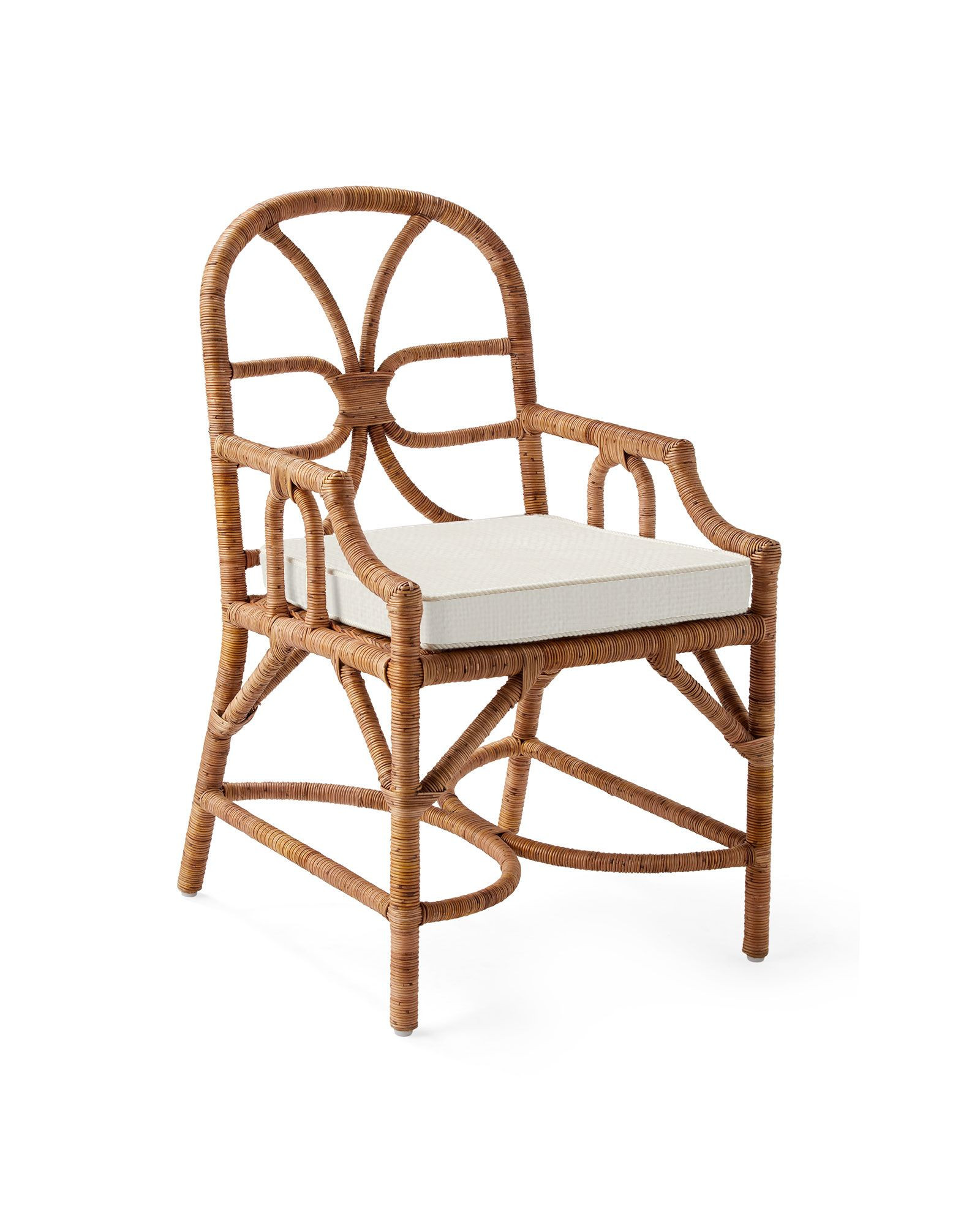 Antica Rattan Armchair | Serena and Lily