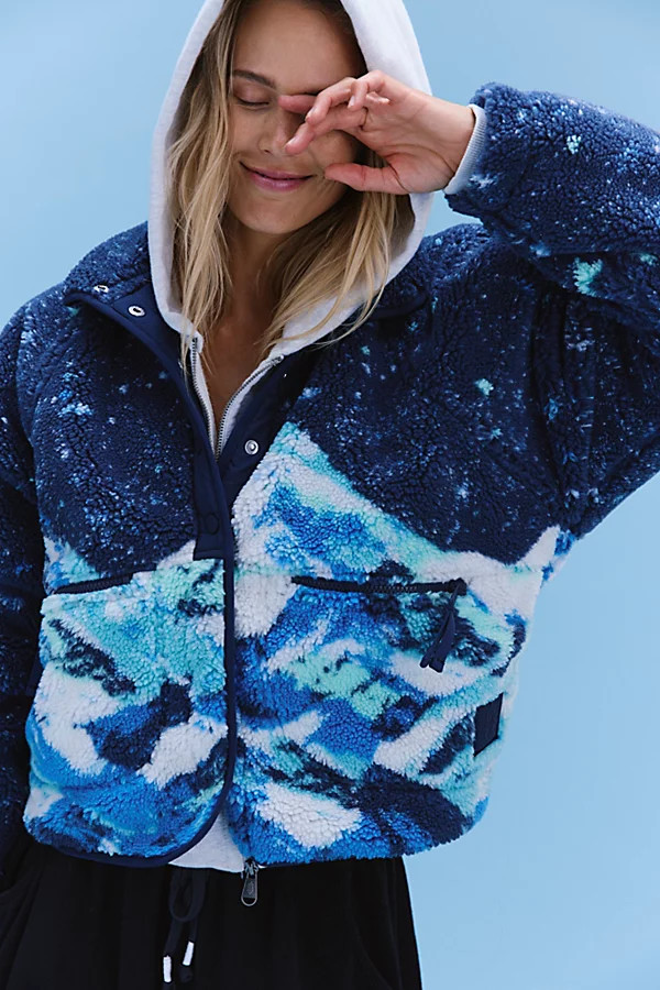 Hit The Slopes Printed Fleece Jacket | Free People (Global - UK&FR Excluded)