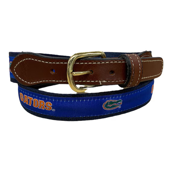 University of Florida Gators Woven Ribbon on Cotton Web - Etsy | Etsy (US)