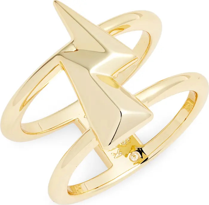 Lightning Bolt Double Band Ring | Nordstrom Rack