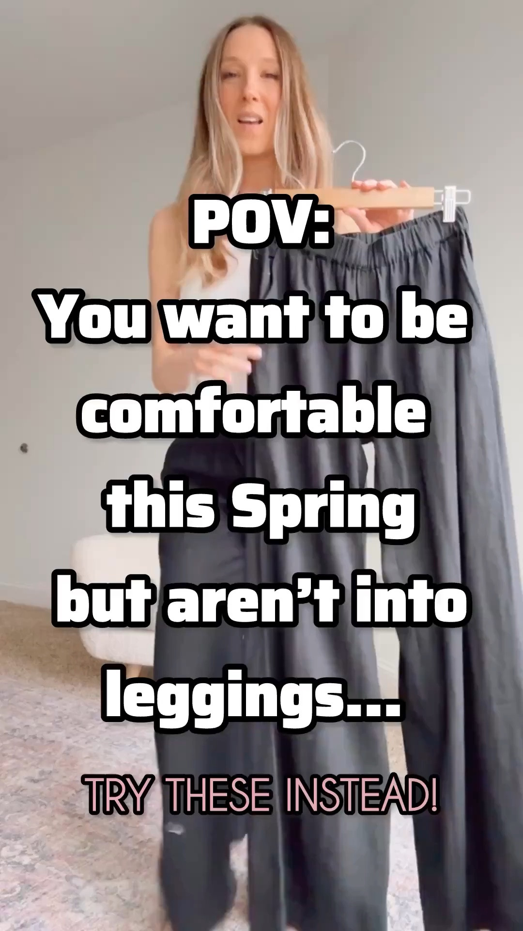 If leggings aren’t your thing but comfort still is, these pants are the move. Lightweight, easy to wear, and polished enough to leave the house in. Style them with a tank or a cardigan and you’re good to go.

Sunsets and Stilettos spring pants for women over 40 leggings alternative wide leg pull-on pants neutral style comfy chic capsule wardrobe



#LTKOver40 #LTKSeasonal #LTKMothersDay