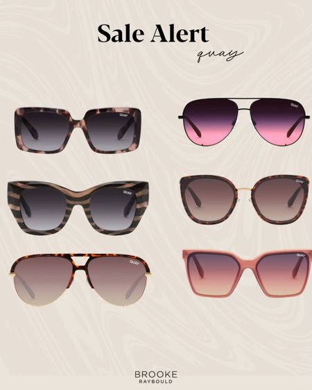 Sale Alert// Quay// sunglasses

#LTKsalealert #LTKstyletip #LTKunder100