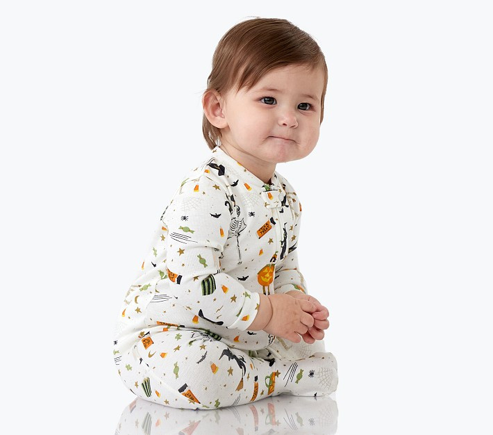 Rifle Paper Co. Halloween Organic Baby Pajama | Pottery Barn Kids