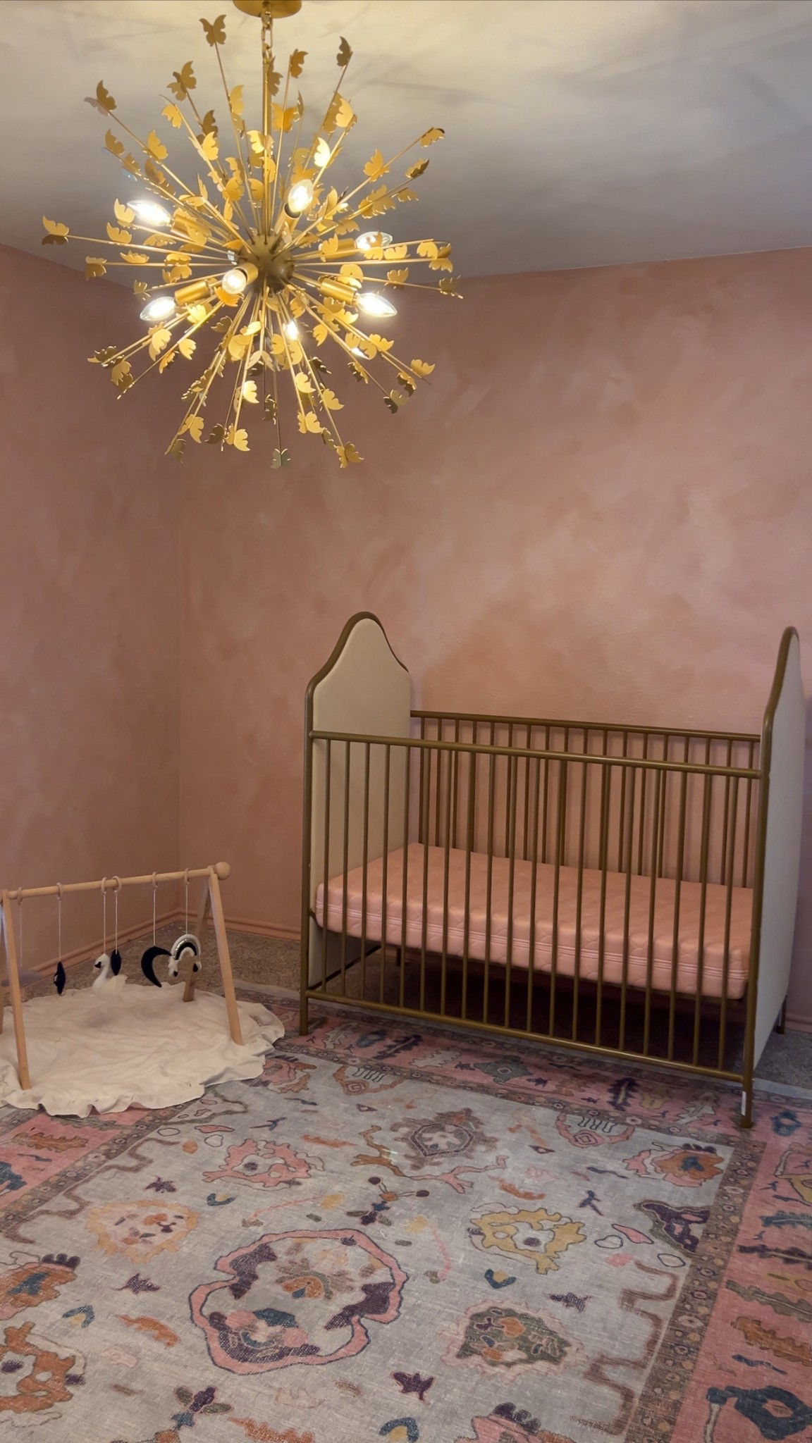 Nursery baby girl rug light fixture crib registry home decor 

#LTKHome #LTKBump #LTKBaby