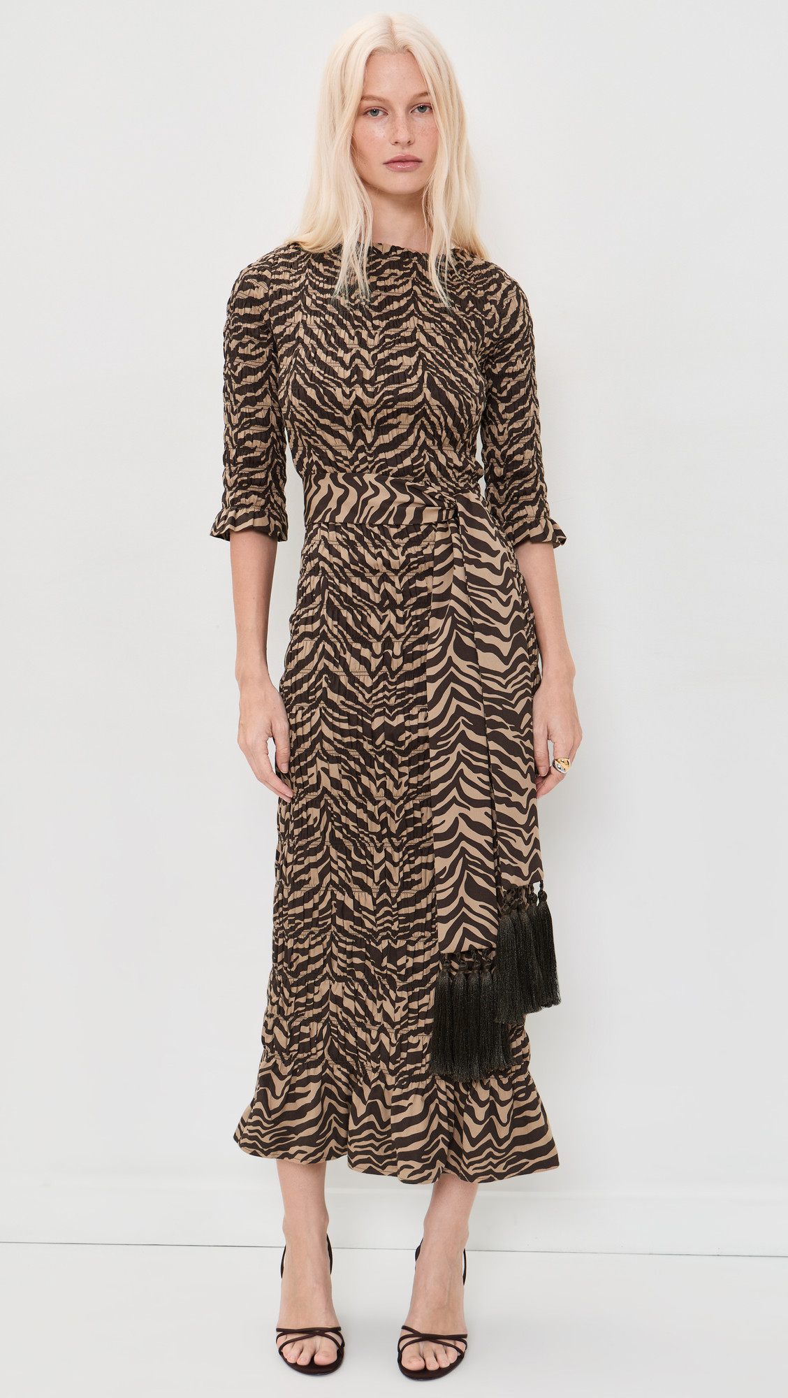 Couper Gretta Zebra Dress Zebra L | Shopbop