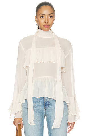ASTR the Label Fae Top in Ivory. - size XS | Revolve Clothing (Global)