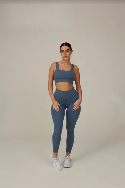 DAYFLEX HIGH WAISTED LEGGING - MINERAL BLUE | We are TALA