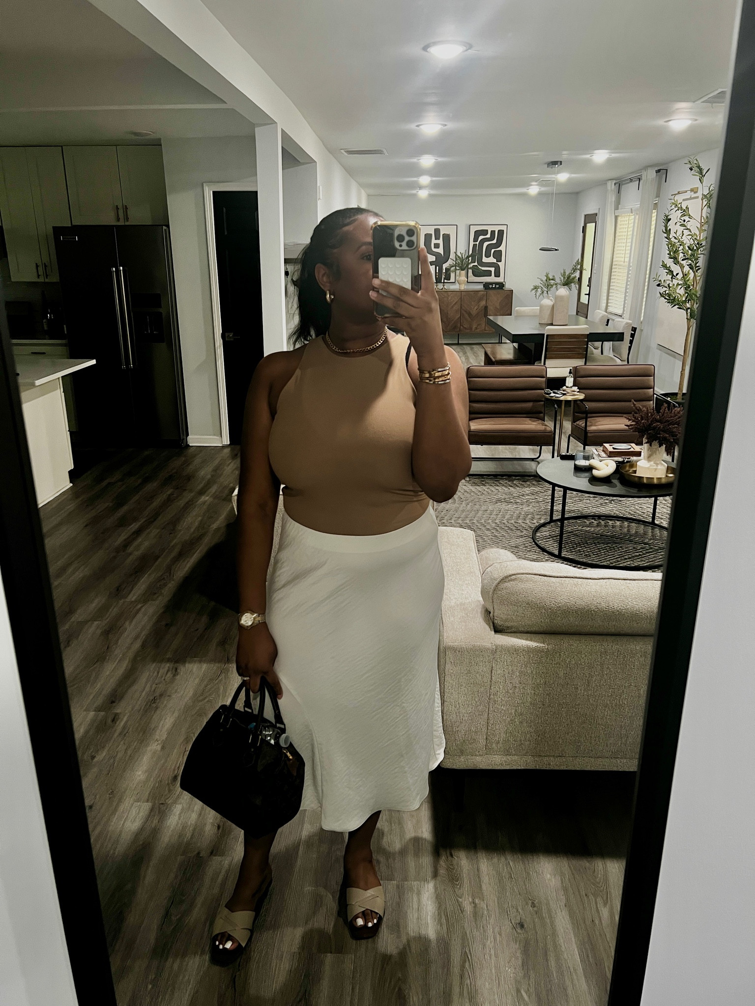 Ready for church! Satin skirts are a staple in my closet! 

#LTKSaleAlert #LTKMidsize #LTKFindsUnder50