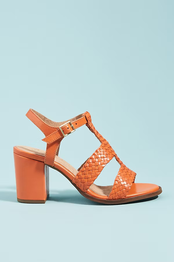 Liendo by Seychelles Tacuba Woven Heeled Sandals | Anthropologie (US)