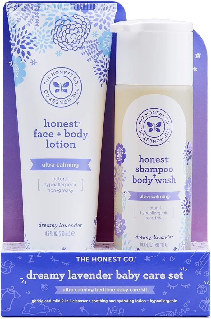 The Honest Company Shampoo (10 Fl Oz) + Lotion (8.5 Fl Oz), Lavender, 2 Piece Set | Amazon (US)