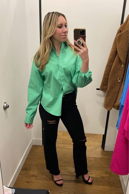 These portofino button- up shirts are perfect for work or casual. They come in a bunch of colors, but I really liked the green. Wearing a small 

#LTKstyletip #LTKSeasonal #LTKSale