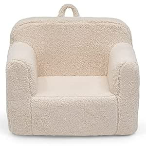 Delta Children Cozee Sherpa Chair, Cream | Amazon (US)
