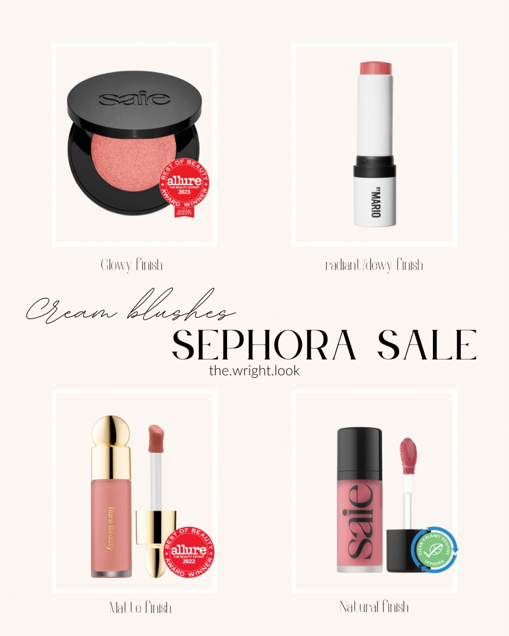 My favorite cream blushes 🫶🏻

#LTKbeauty #LTKxSephora #LTKfindsunder50