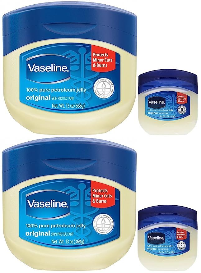 Vaseline 100% Pure Petroleum Jelly, 13 Ounce [With Bonus 1.75 Ounce] (Pack of 2) | Amazon (US)