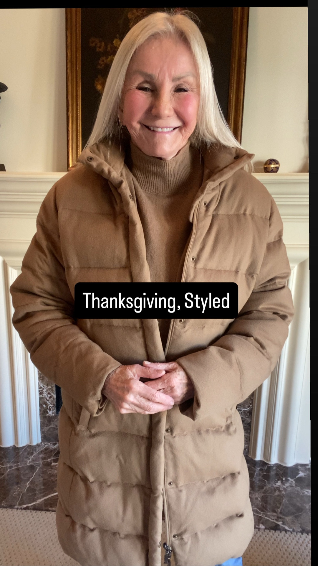 Holiday dressing should whisper effortless polish—not scream “I’m uncomfortable.” For Thanksgiving, I’m leaning into refined textures, soft structure, and silhouettes that move with you.

Think:
✨ flare leg jeans and pointy-toe boots to slenderize 
✨ puffer for warmth + extra length 
✨ roomy sweaters for comfort