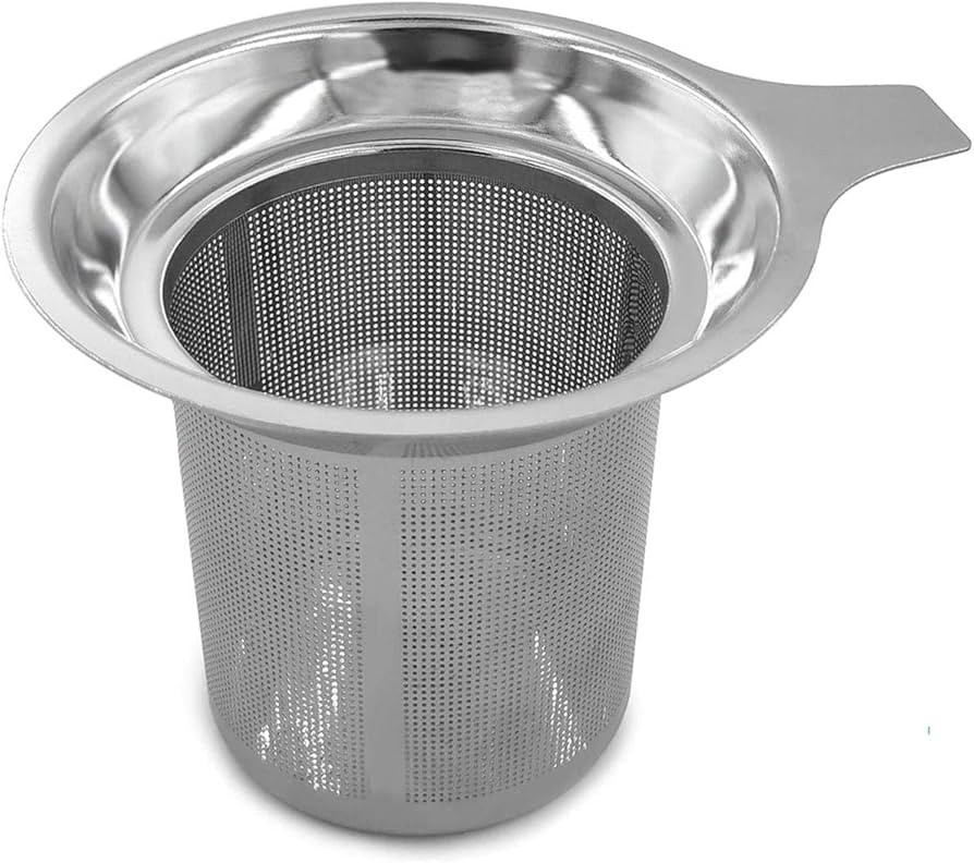 Stainless Steel Reusable Coffee Filter Tea Baskets Mesh Strainer Coffee Dripper With Holder | Amazon (CA)