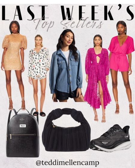 Everything y’all flipped over last week! 

Coverup - sneakers - running shoes - backpack - chambray - pajama set - sparkly dress - romper 

#LTKstyletip #LTKfit #LTKsalealert