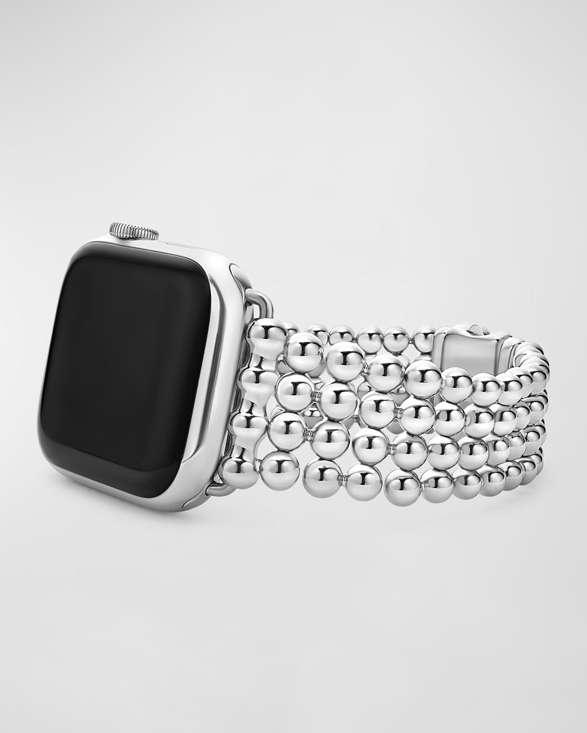 Smart Caviar 42mm Caviar Tapered Watch Band | Neiman Marcus