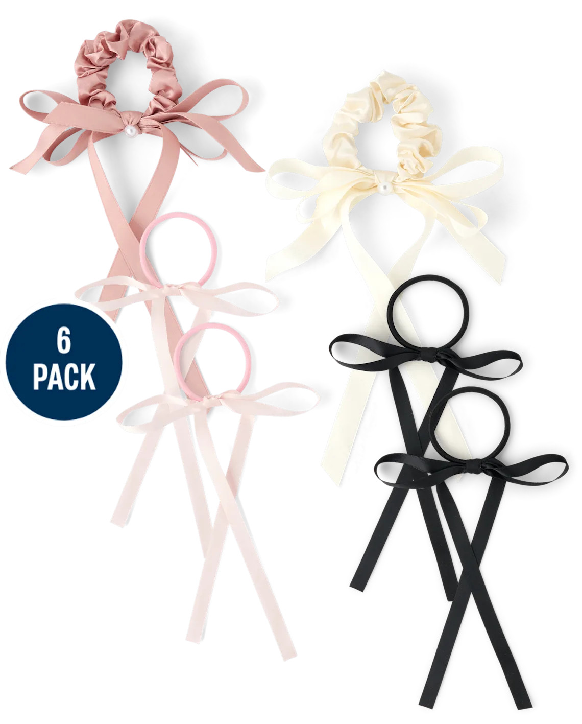 Girls Bow Scrunchie 6-Pack - multi | The Children's Place