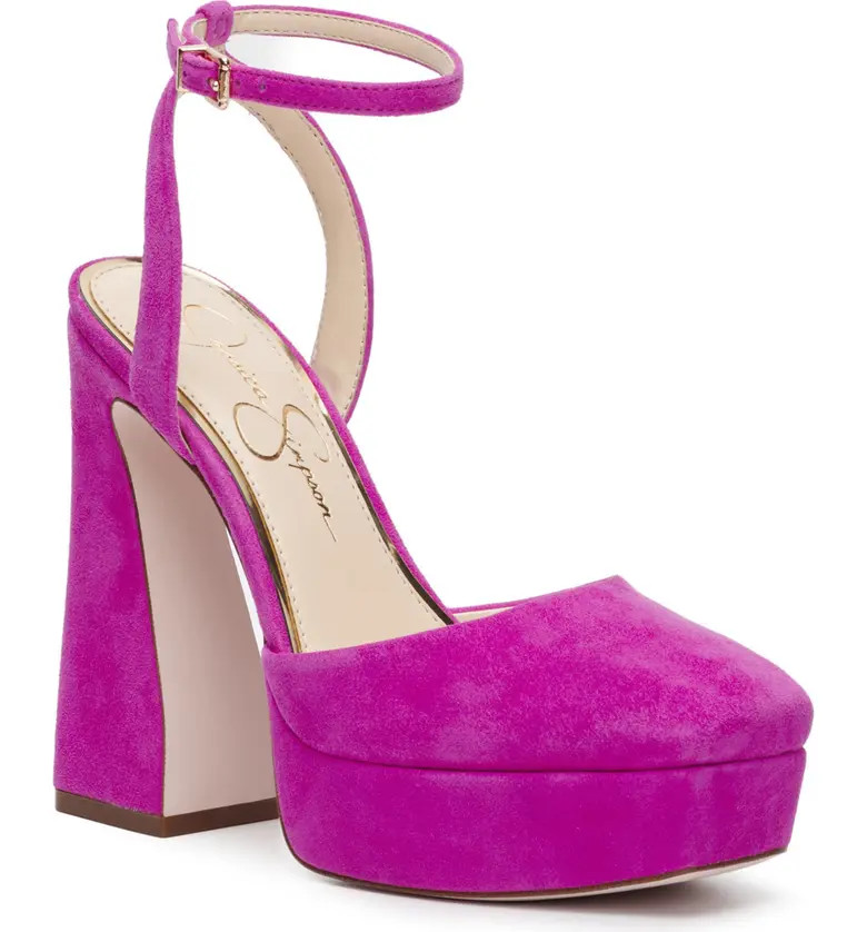 Deirae Ankle Strap Platform Pump | Nordstrom