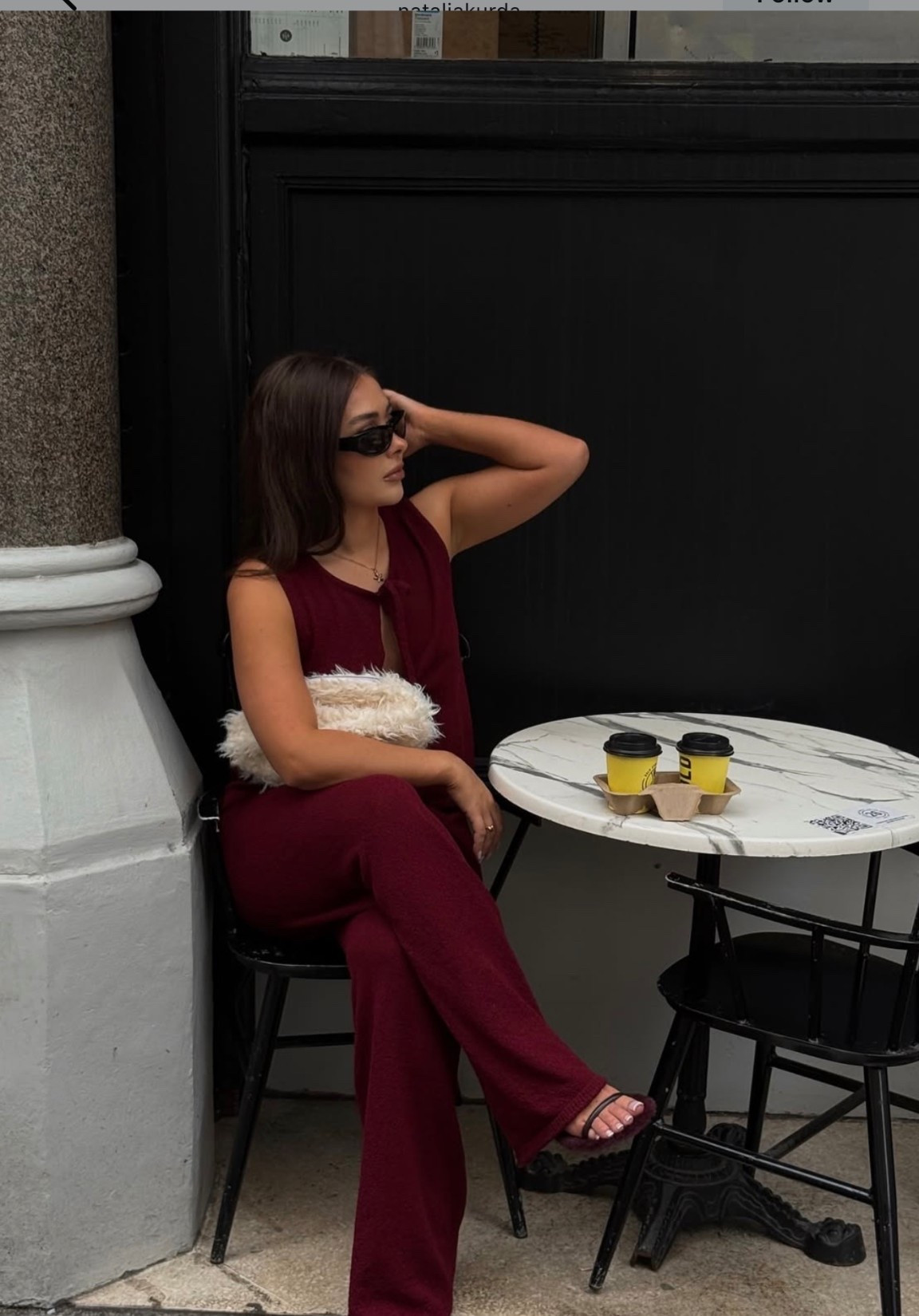 Burgundy set 

#LTKFashionMonth #LTKautumn #LTKwinter