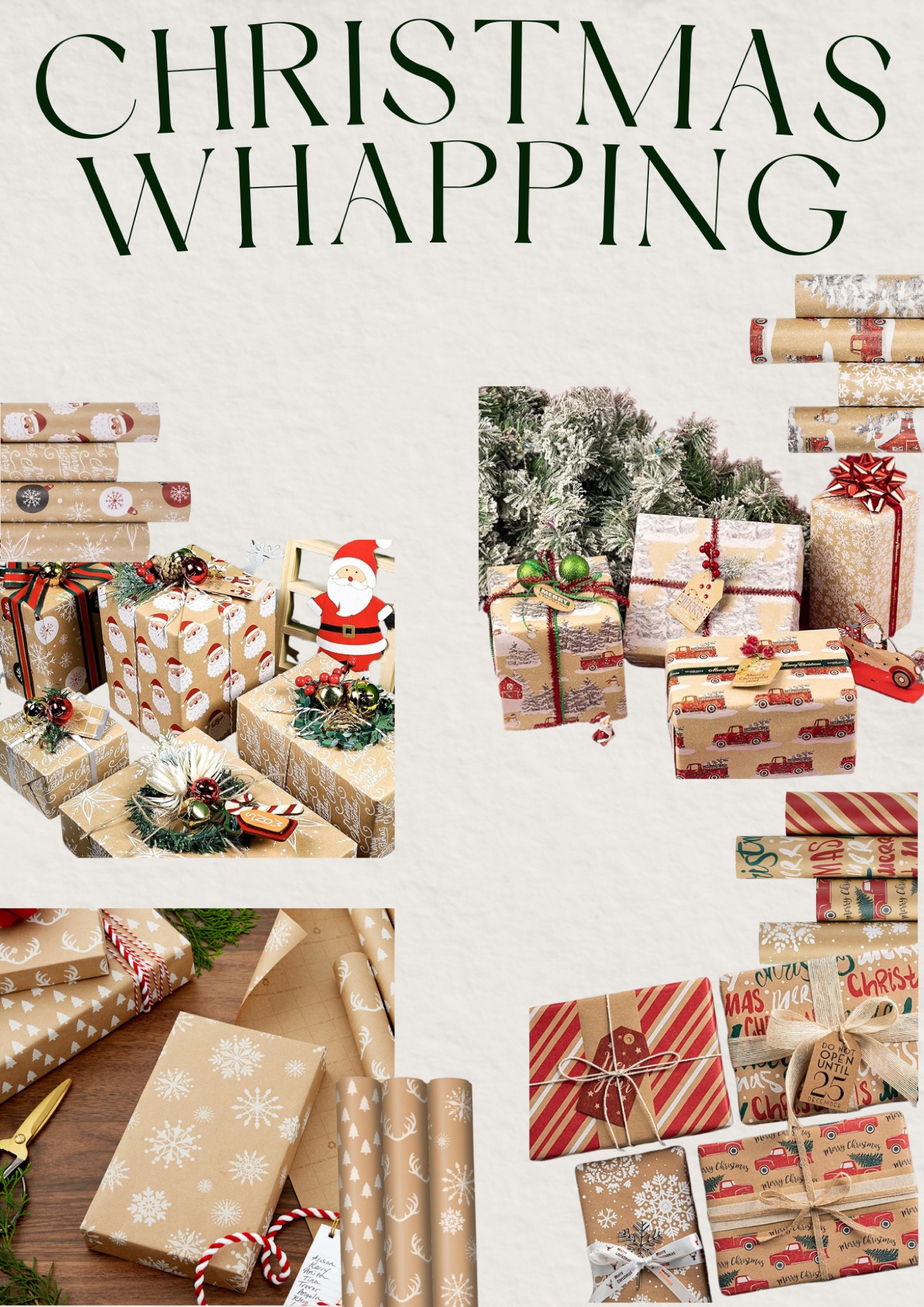Whapping for your Christmas presents!

#LTKGiftGuide #LTKSeasonal #LTKparties