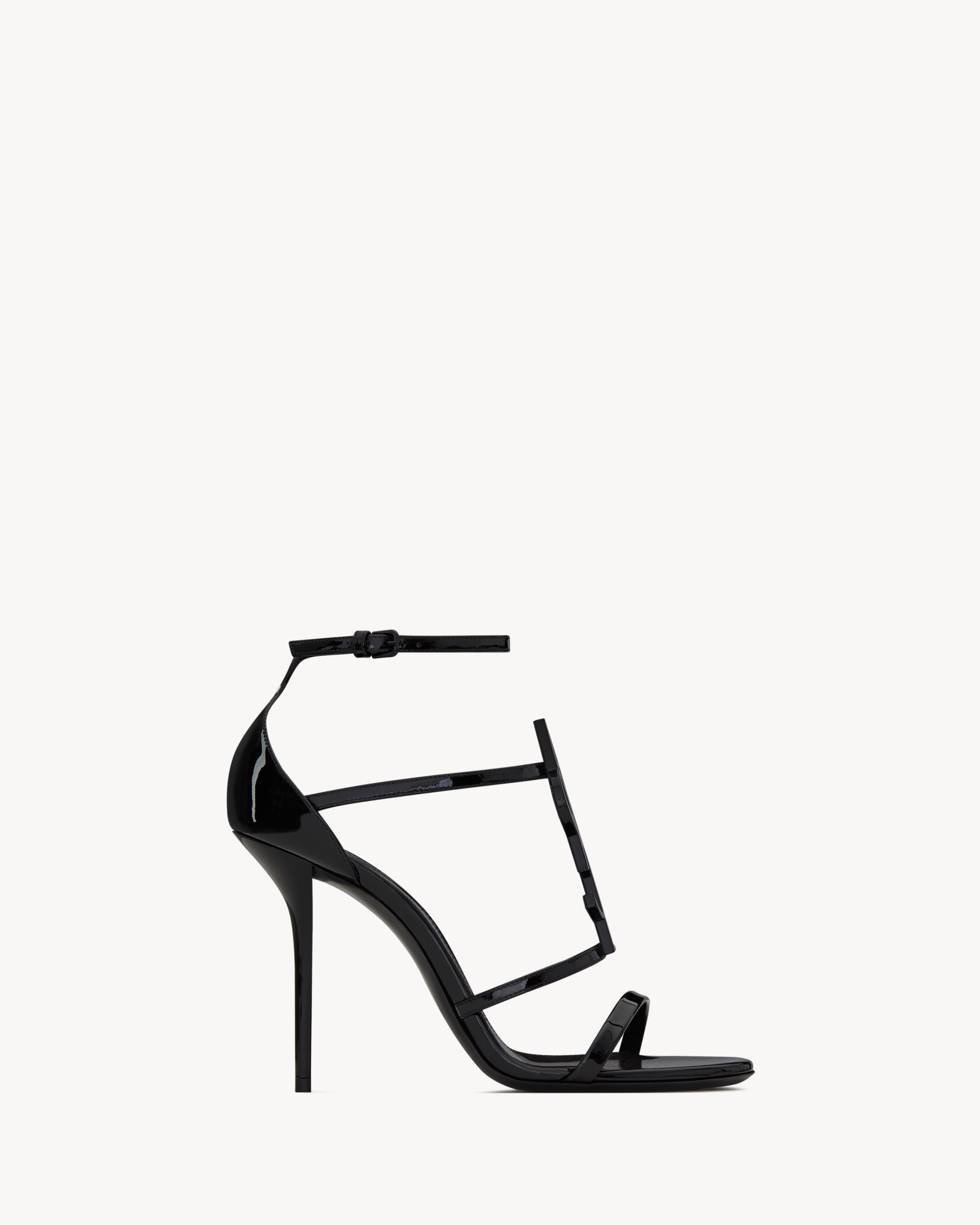 CASSANDRA sandals in patent leather | Saint Laurent Inc. (Global)