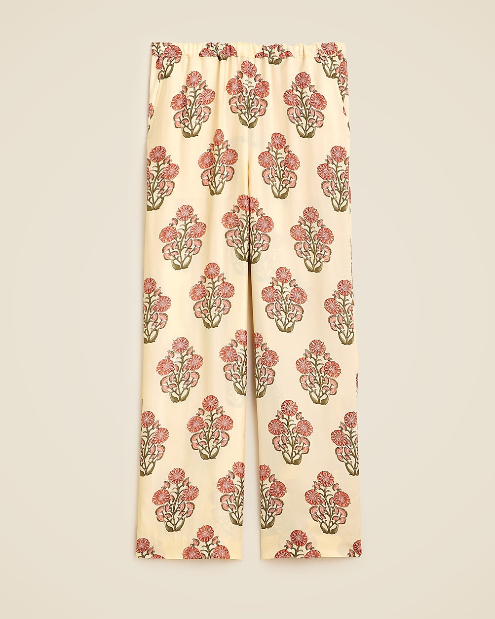 Cropped Stratus pant in block print | J. Crew US