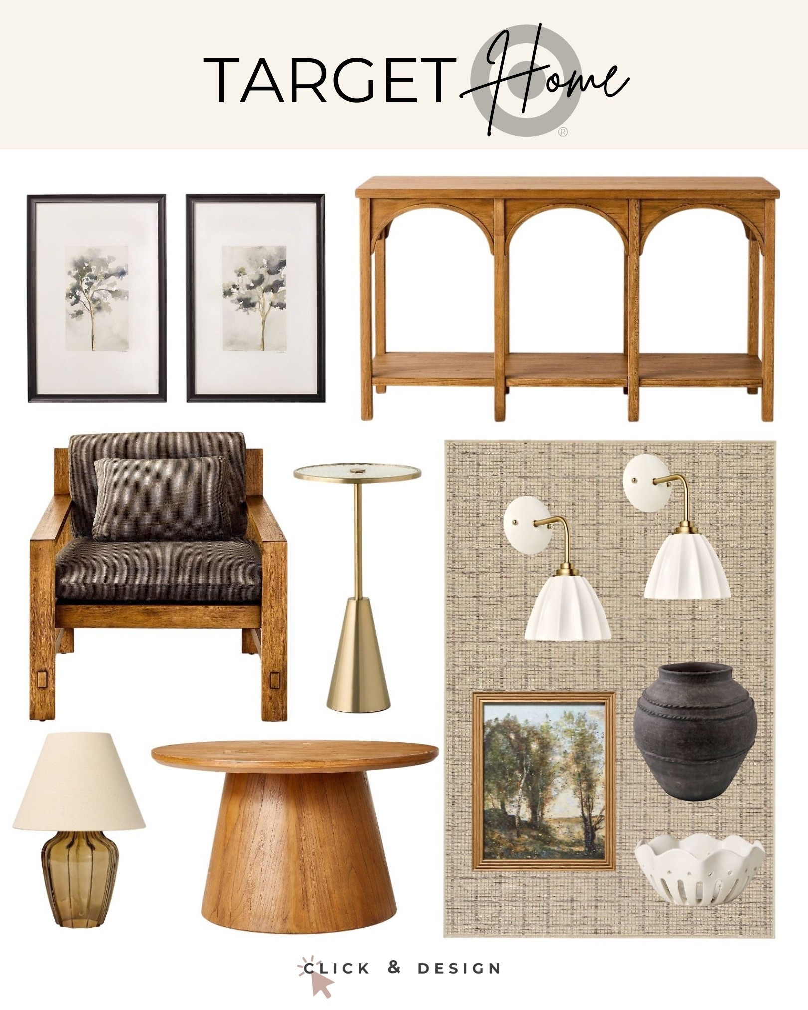 Magnolia home inspired living room using our favorite decor at Target! 

#LTKHome