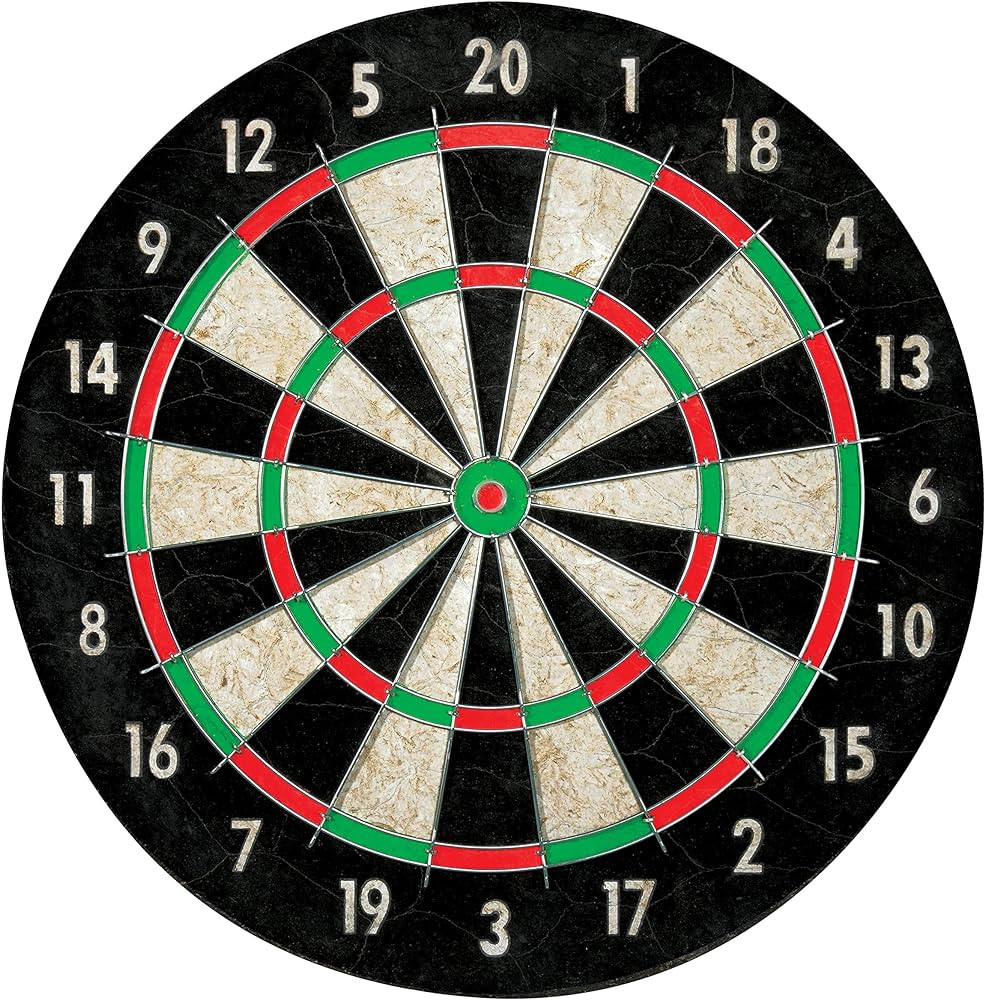 Franklin Sports Professional Dartboard - Regulation Size Dartboard - 18" Inch Dartboard | Amazon (US)