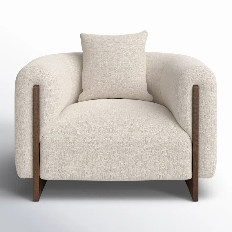 Cameley Upholstered Barrel Chair | Wayfair North America