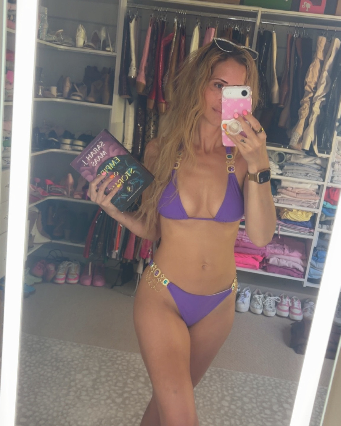 rhinestones and bling make everything more fun ✨🪩💜

#LTKootd #LTKSwim #LTKTravel