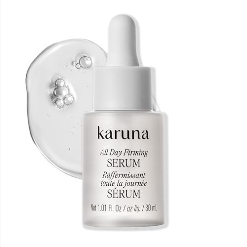 Karuna All Day Firming Serum with Peptides & Hyaluronic Acid – Lightweight Plumping & Hydrating Face Serum for All Skin Types | Clean, Non-Toxic, Hydrating & Firming, Dermatologist Tested, Gluten-Free | Amazon (US)