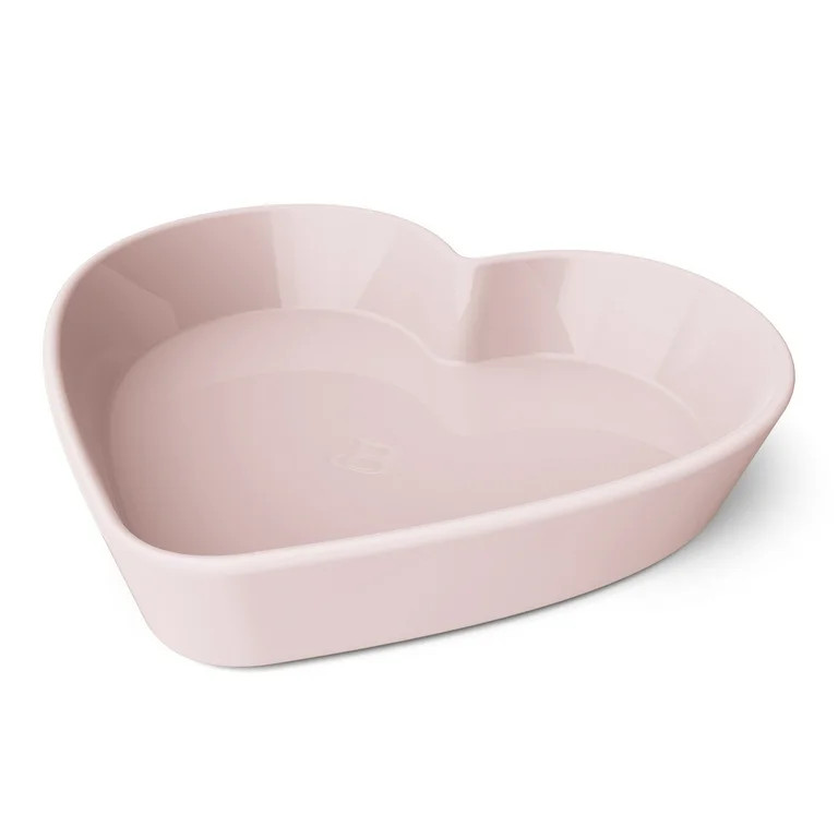 Beautiful 10\u201d Heart-Shaped Stoneware Baking Dish, Pink Champagne by Drew Barrymore | Walmart (US)