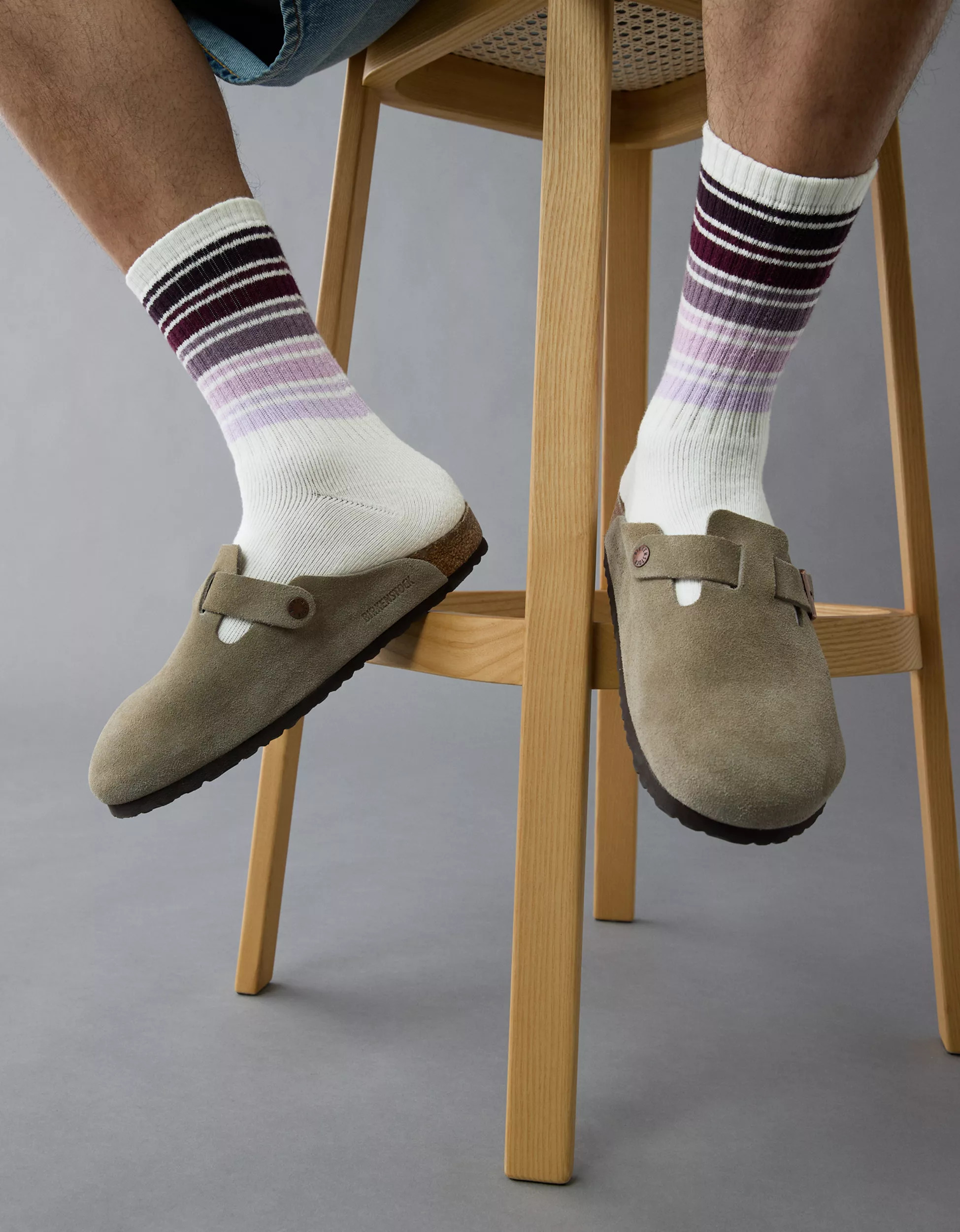 AE Graphic Terry Crew Socks | American Eagle Outfitters (US & CA)