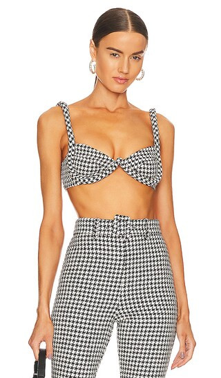 Jayla Top in Houndstooth | Revolve Clothing (Global)
