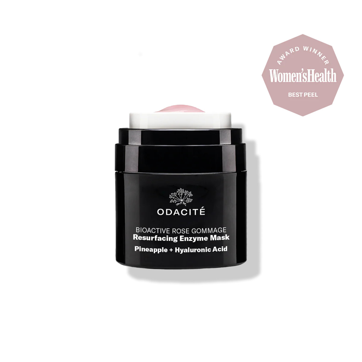 Bioactive Rose Gommage • Pineapple + Hyaluronic Acid • Resurfacing Enz | Odacité