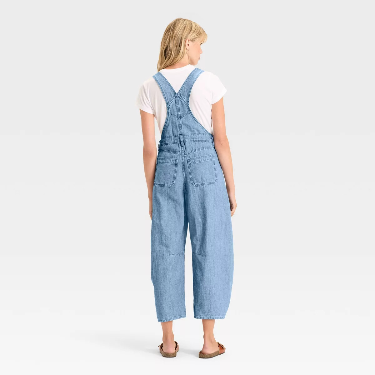 Women's Denim Utility Overalls - Universal Thread™ Medium Wash | Target