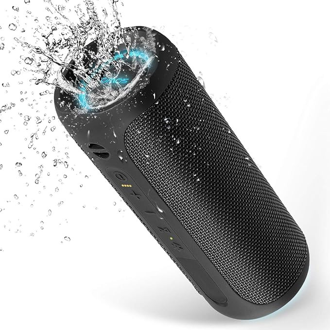 Amazon.com: Portable Speaker, Wireless Bluetooth Speaker, IPX7 Waterproof, 25W Loud Stereo Sound,... | Amazon (US)