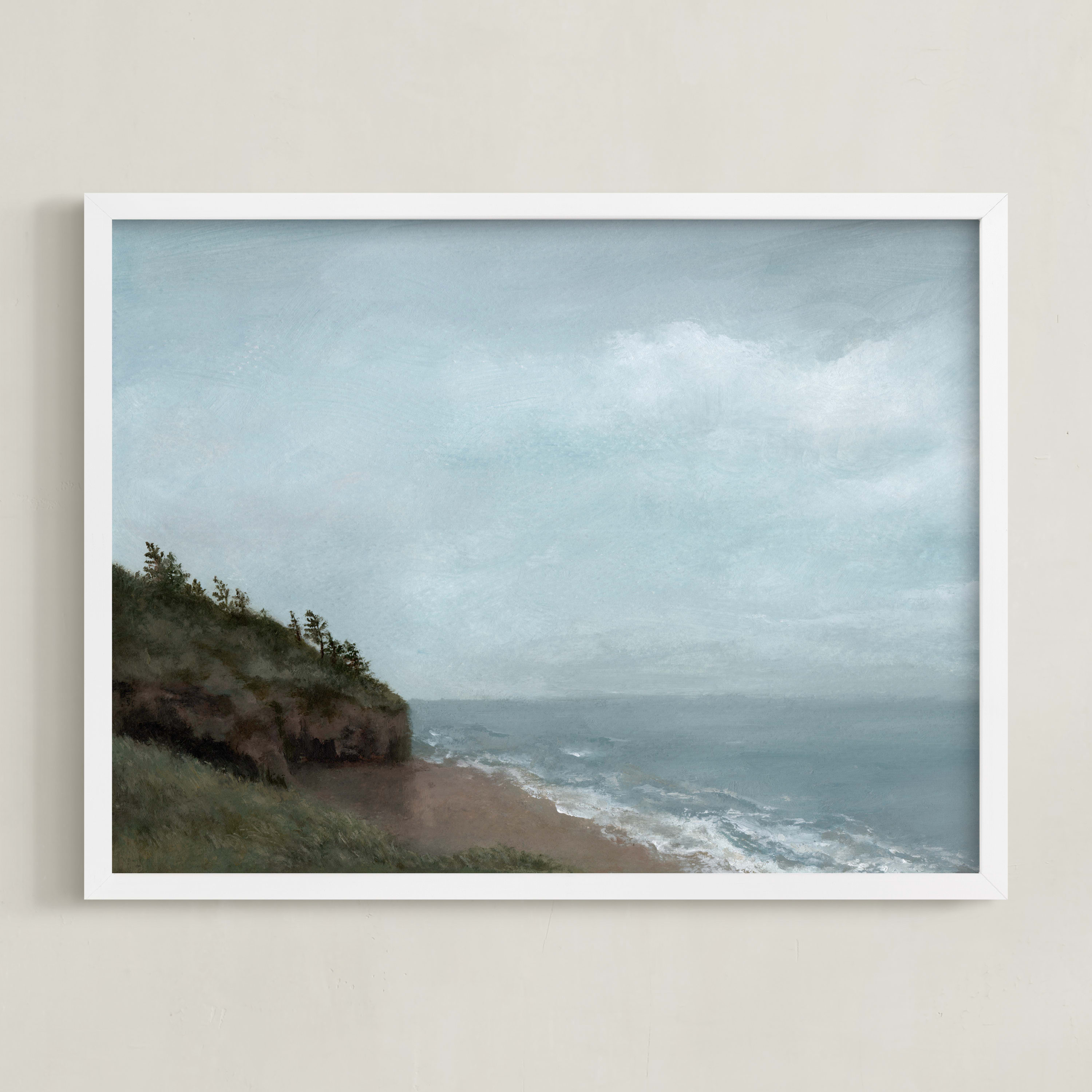 "Life On Hold" - Painting Limited Edition Art Print by Elly. | Minted