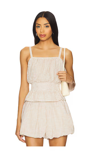 Gingham Top in Beach Club | Revolve Clothing (Global)