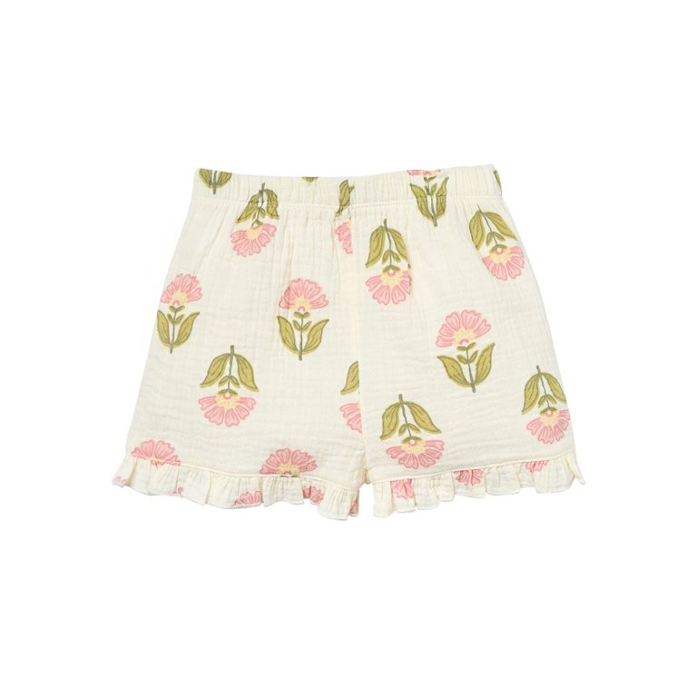 Modern Moments Toddler Girl Puff Sleeve Short Set, 2-Piece, Sizes 12M-5T | Walmart (US)