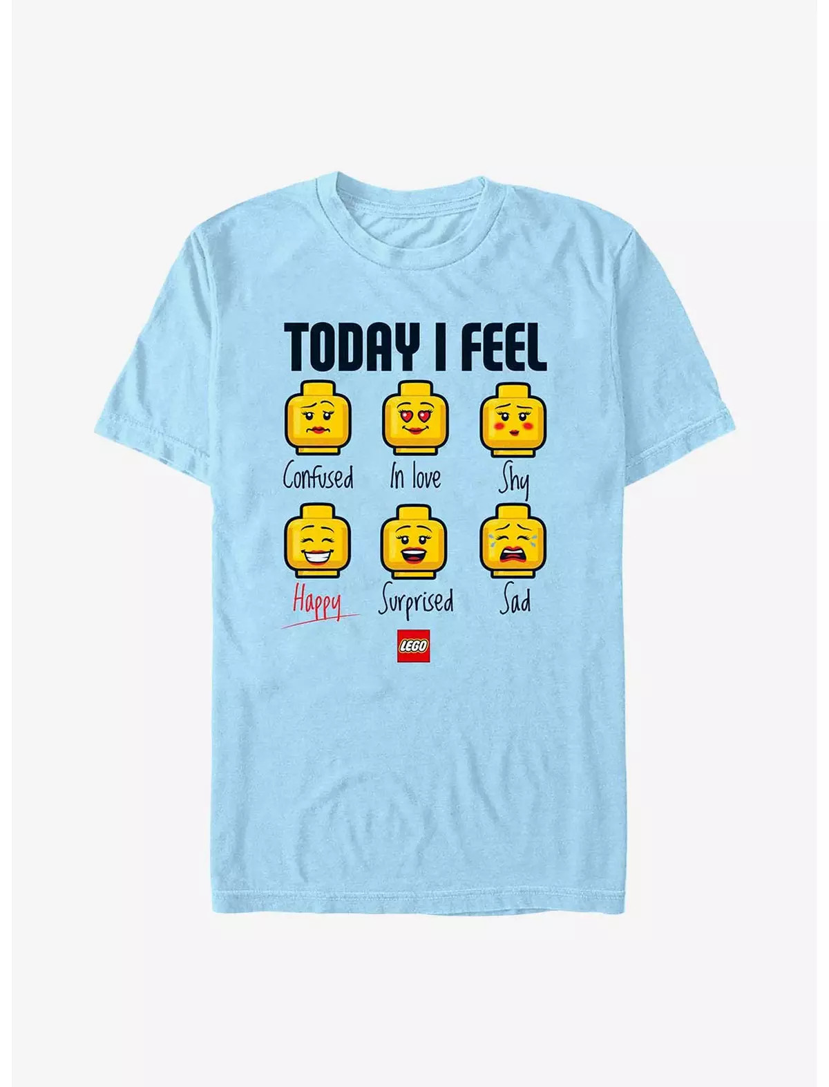 Lego Expressions Of Lego Lady T-Shirt | Hot Topic