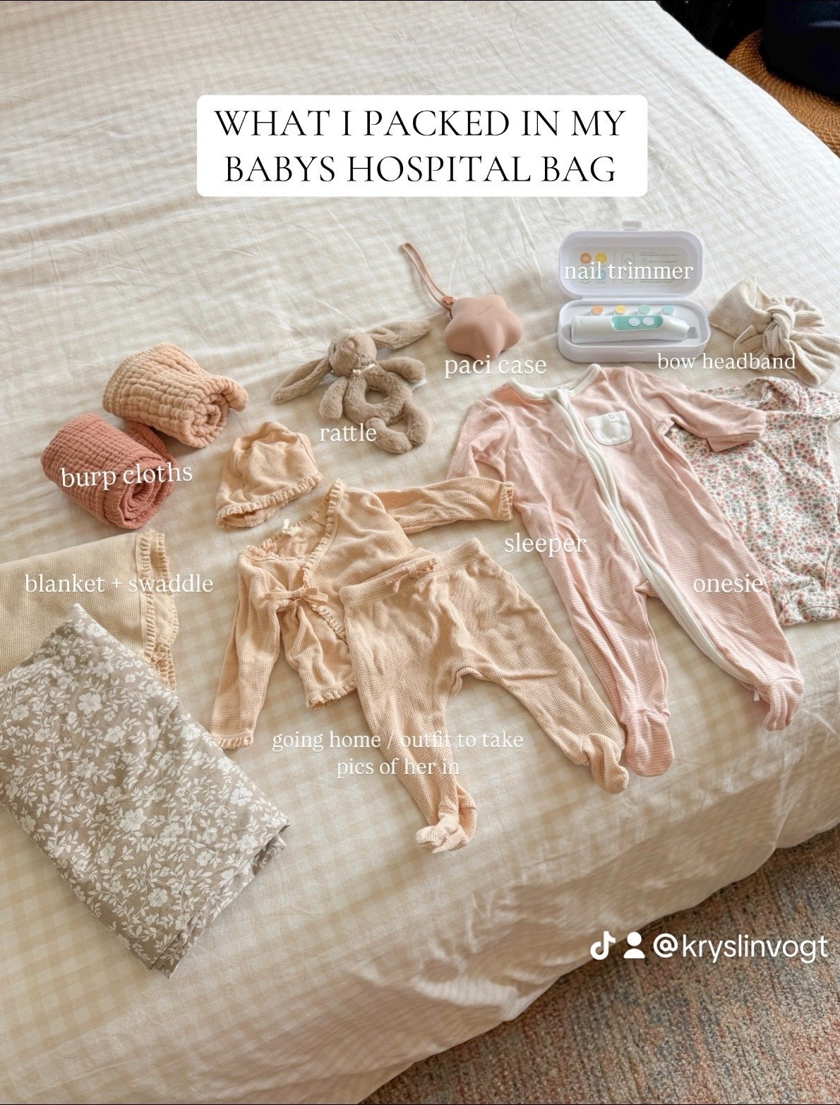 baby girls hospital bag links 🍼

#LTKBump #LTKBaby