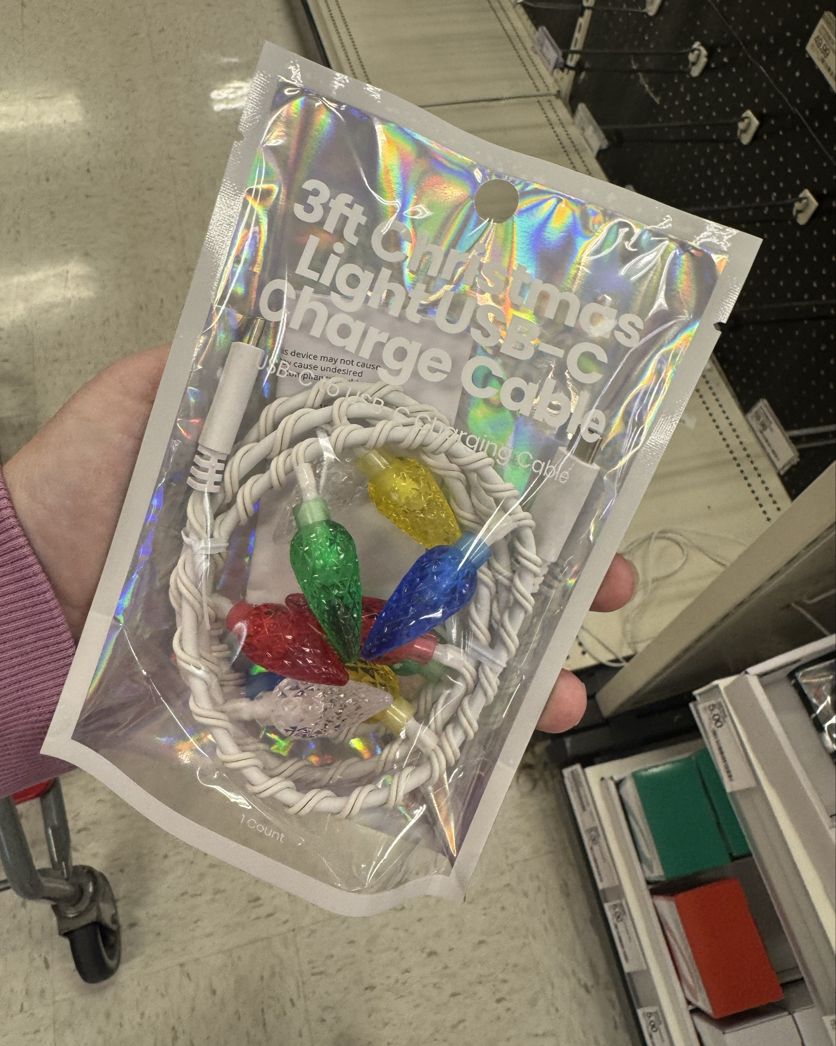 Christmas lights usb cord. Make your phone charging festive!! 🤣

#LTKHoliday #LTKSeasonal #LTKGiftGuide