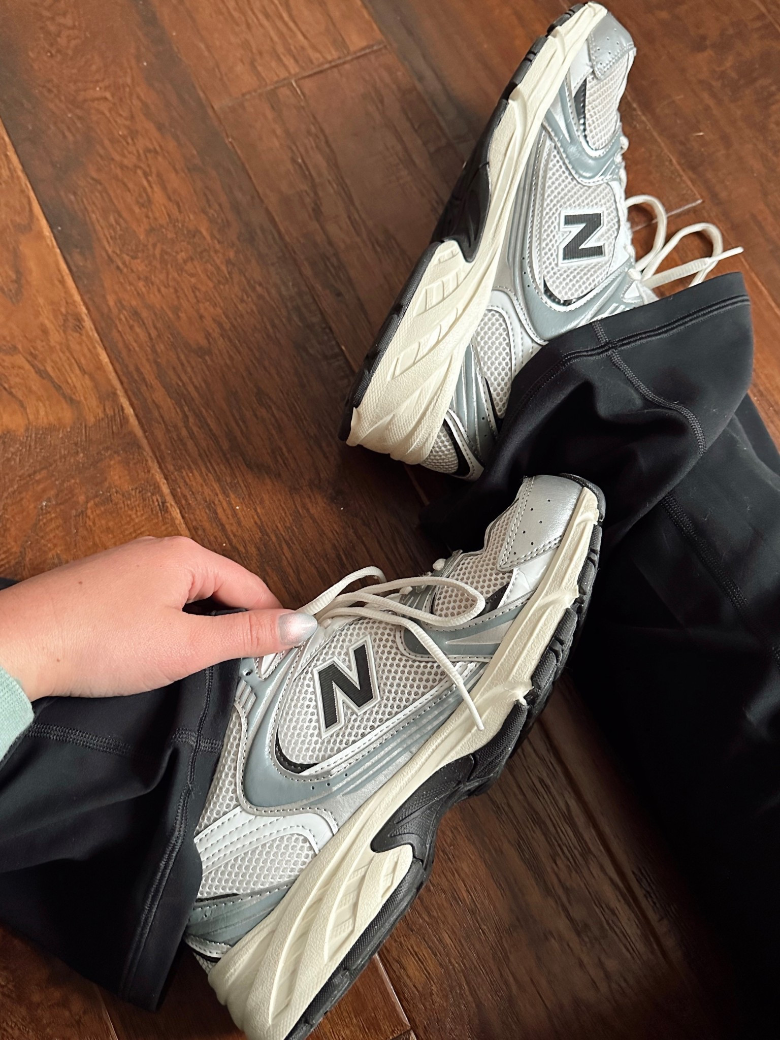 My favorite New Balance sneakers are on major sale right now - under $70 ‼️ They fit tts and this color way goes with everything!! 

#LTKSaleAlert #LTKFindsUnder100