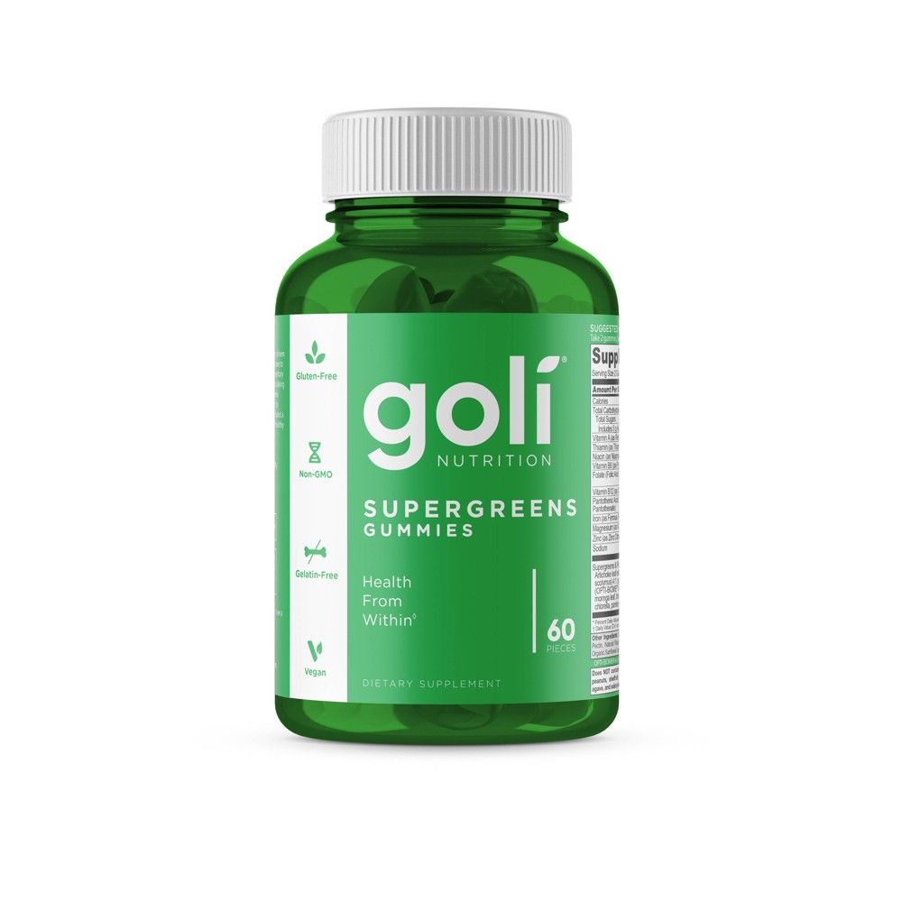 Goli Nutrition Vegan Super Greens Gummies - 60ct | Target