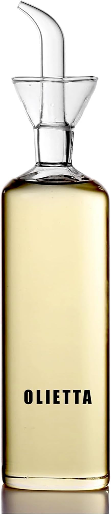 Glass Non Drip Leak Proof No Mess Oil Dispenser & Vinegar Cruet Pourer & Drizzler for Kitchen 17o... | Amazon (US)