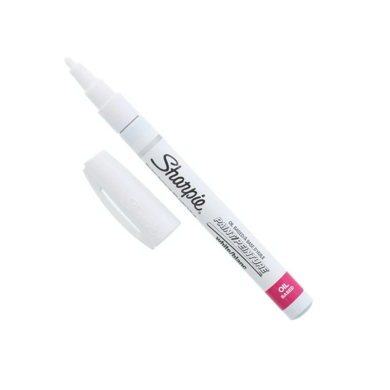 Sharpie Oil-Based Paint Marker, Fine Point, White | Walmart (US)